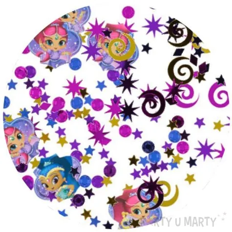 konfetti shimmer and shine mix amscan 34 g