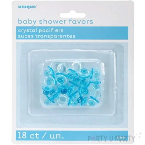 konfetti smoczki niebieskie unique 18 szt