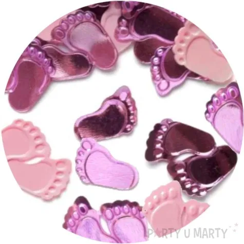 konfetti stopki rozowy mix partypal 15 g