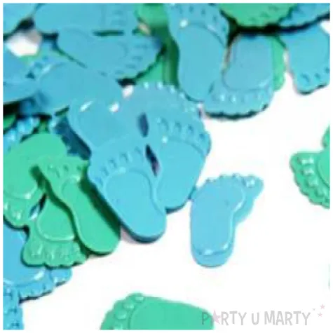 konfetti stopki zielone niebieskie 15 g 1 op