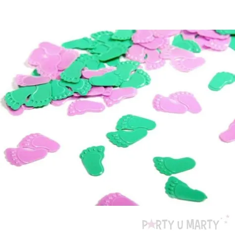 konfetti stopki zielone rozowe 15 g 1 op