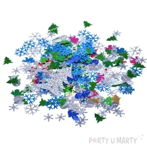 konfetti swiateczne cekiny mix arpex 15 g