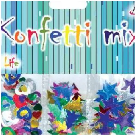 konfetti swieta aliga 5x2g