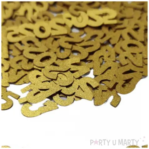 konfetti sylwester 2025 zlote 1 opak