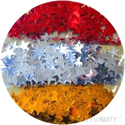 konfetti trojkolorowe gwiazdki mix ebal 16 g