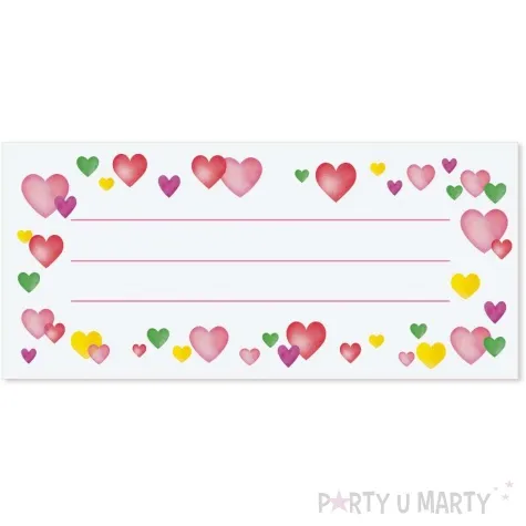 koperta prezentowa na banknoty kolorowe balony paw