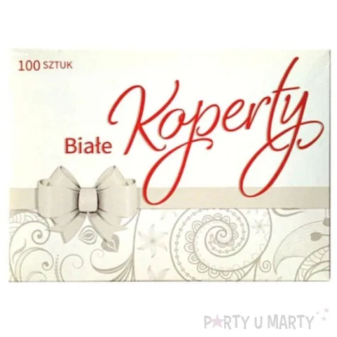 koperty classic trojkatne biale maki c6 100 szt