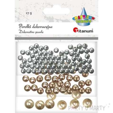 koraliki classic srebrny titanum 5mm 12g