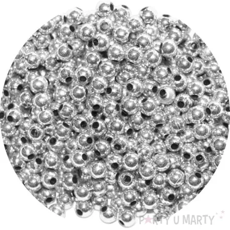 koraliki classic srebrny titanum 5mm 40g