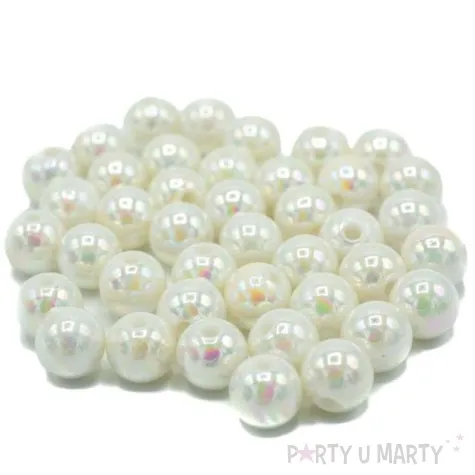 koraliki perelki opalizujace aliga 10 mm 80 szt