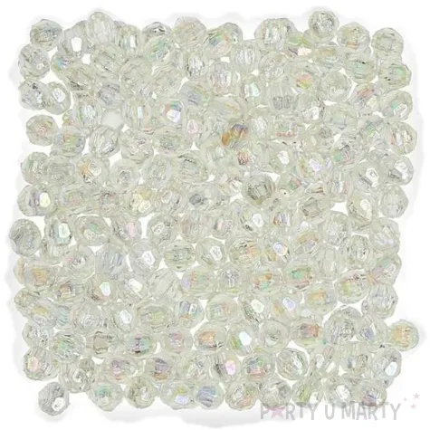 koraliki perelki perlowe biale titanum 6 mm 30 g