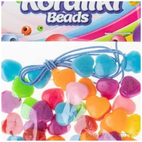 koraliki serca mix brewis 10 mm 15 g