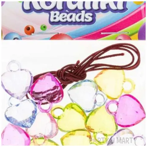 koraliki serca mix brewis 15 mm 15 g