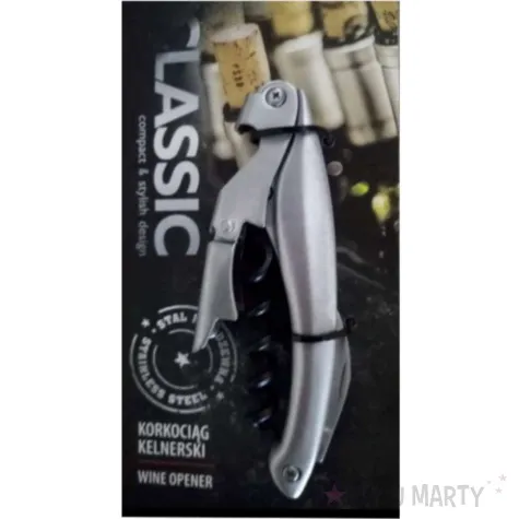 korkociag do wina kelnerski premium stalowy ravi