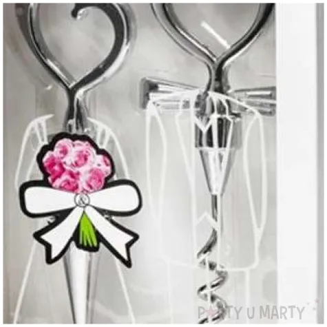 korkociag i zatyczka serce zestaw do wina gadgetmaster