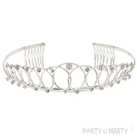 korona party diadem ksiezniczki classic widmann