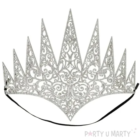 korona party krolowa lodu srebrny boland