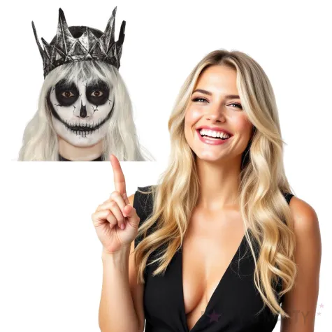 korona party krolowa mroku szara guirca