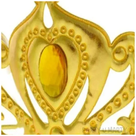 korona party miekki diadem zlota kraszek 23 cm