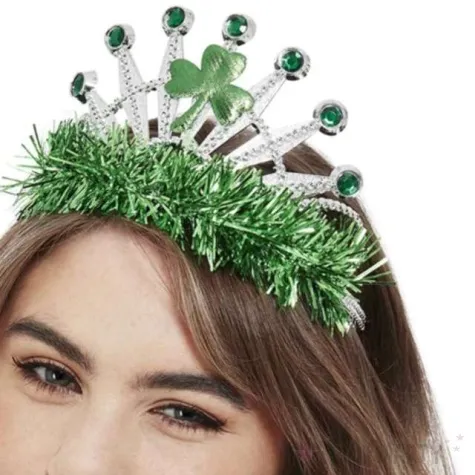 korona party sw patryk tiara zielona smiffys