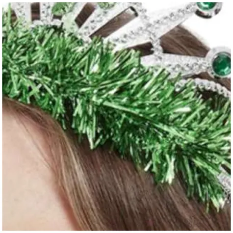 korona party sw patryk tiara zielona smiffys