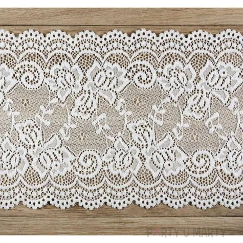 koronka classic biala partydeco 0 15x9m
