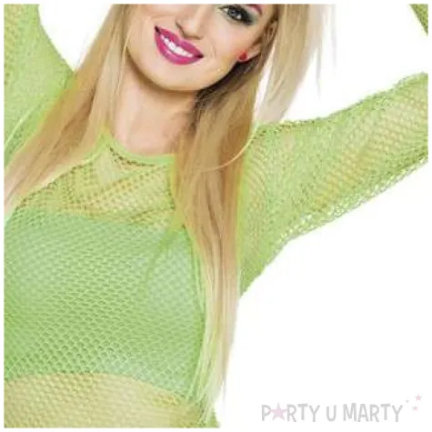 koszulka disco kabaretkowa zielona neonowa boland rozm m l