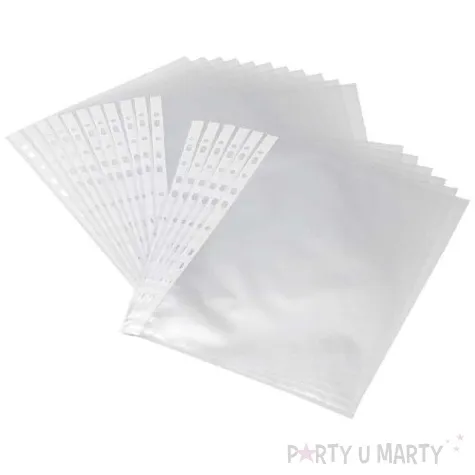 koszulki na dokumenty a4 groszkowe titanum 100 szt