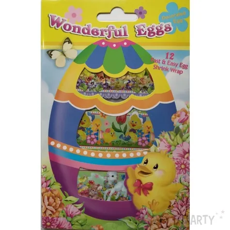 koszulki termokurczliwe owijki na jajka wielkanocne brewis 12 szt