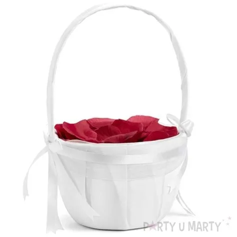 koszyczek na platki lub pieniadze partydeco bialy