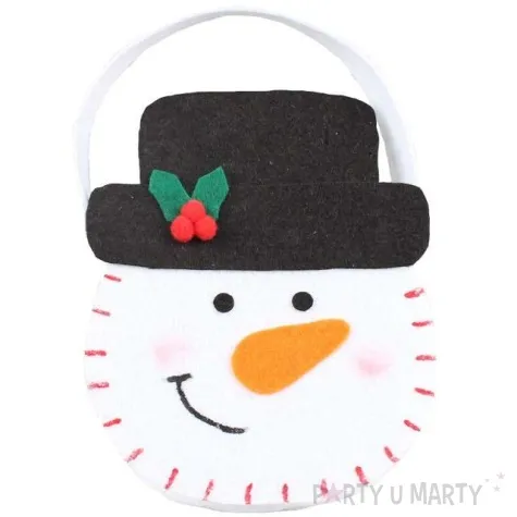 koszyk filcowy elegancki balwan godan