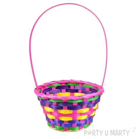 koszyk wielkanocny classic rozowy mix arpex