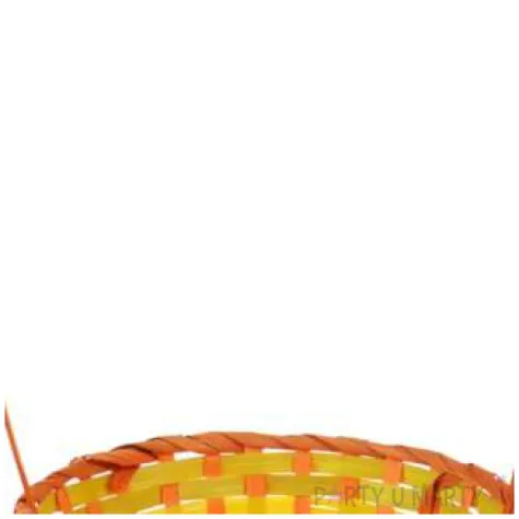 koszyk wielkanocny classic zolto pomaranczowy arpex