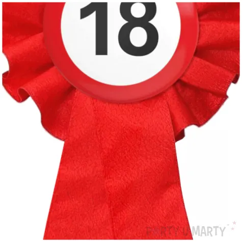 kotylion 18 urodziny traffic birthday