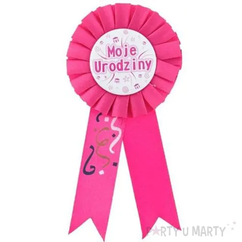 kotylion moje urodziny rozowy godan