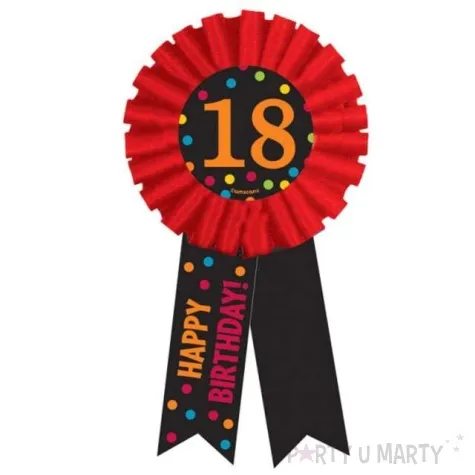 kotylion urodziny 18 amscan