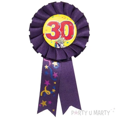 kotylion urodziny 30 fioletowy folat