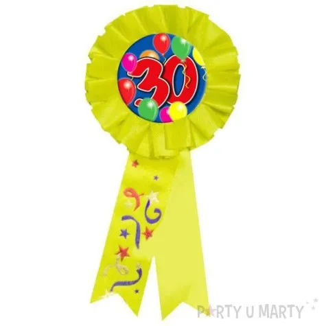 kotylion urodziny 30 zolty folat