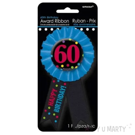 kotylion urodziny 60 amscan