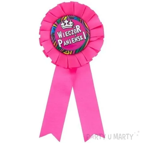 kotylion wieczor panienski rozowy godan