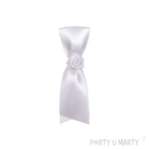 kotylion z rozyczka bialy 10 szt