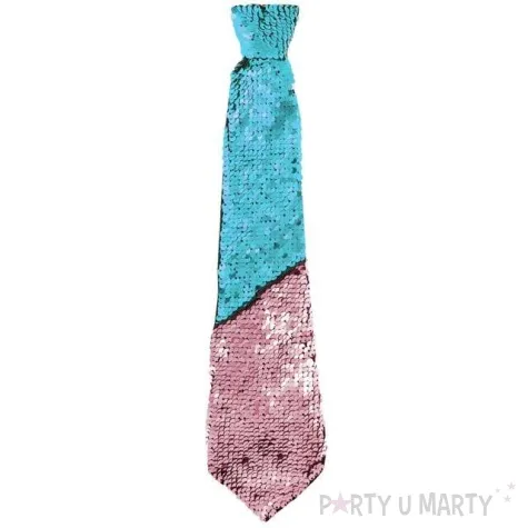 krawat cekinowy mix godan