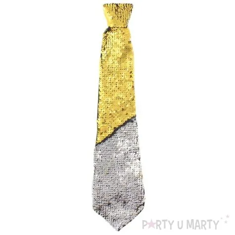 krawat cekinowy mix godan