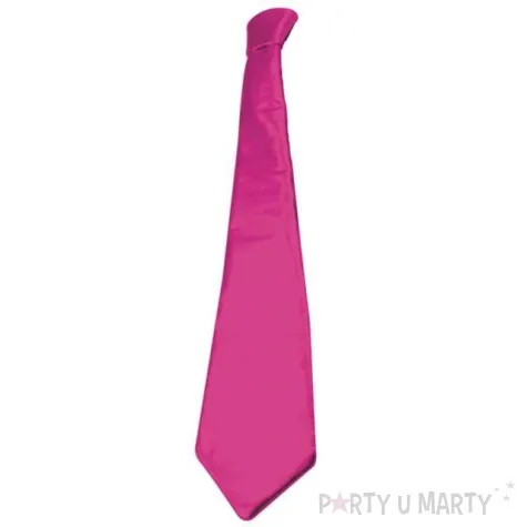 krawat elegant metallic rozowy folat