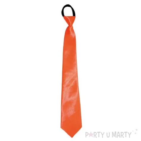 krawat fluo pomaranczowy funny fashion