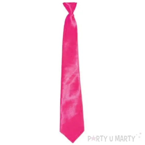 krawat fluo rozowy funny fashion