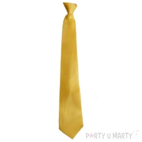 krawat fluo zloty funny fashion