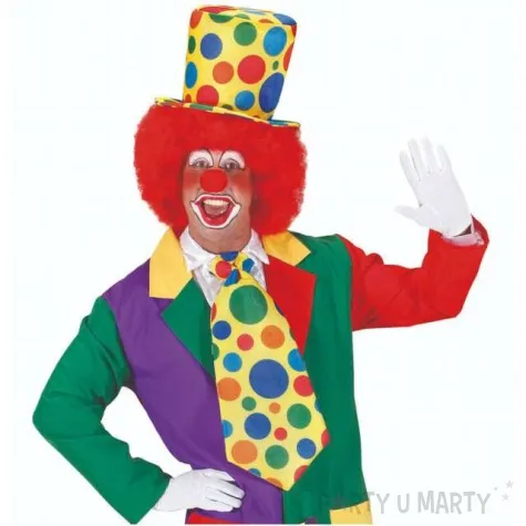 krawat klaun xxl widmann