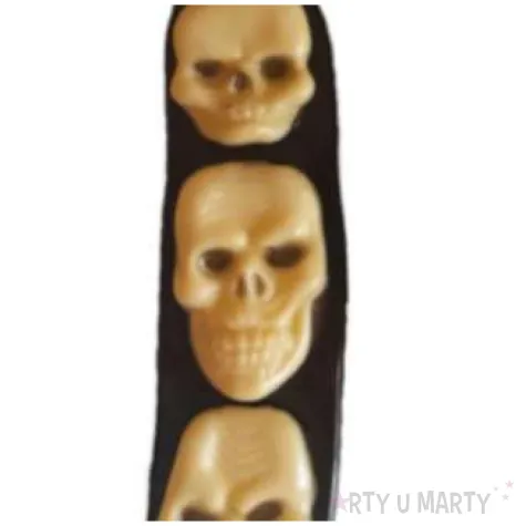 krawat swiecace czaszki party tino