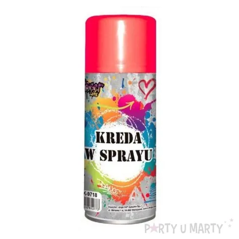 kreda w sprayu classic czerwona aliga 175ml